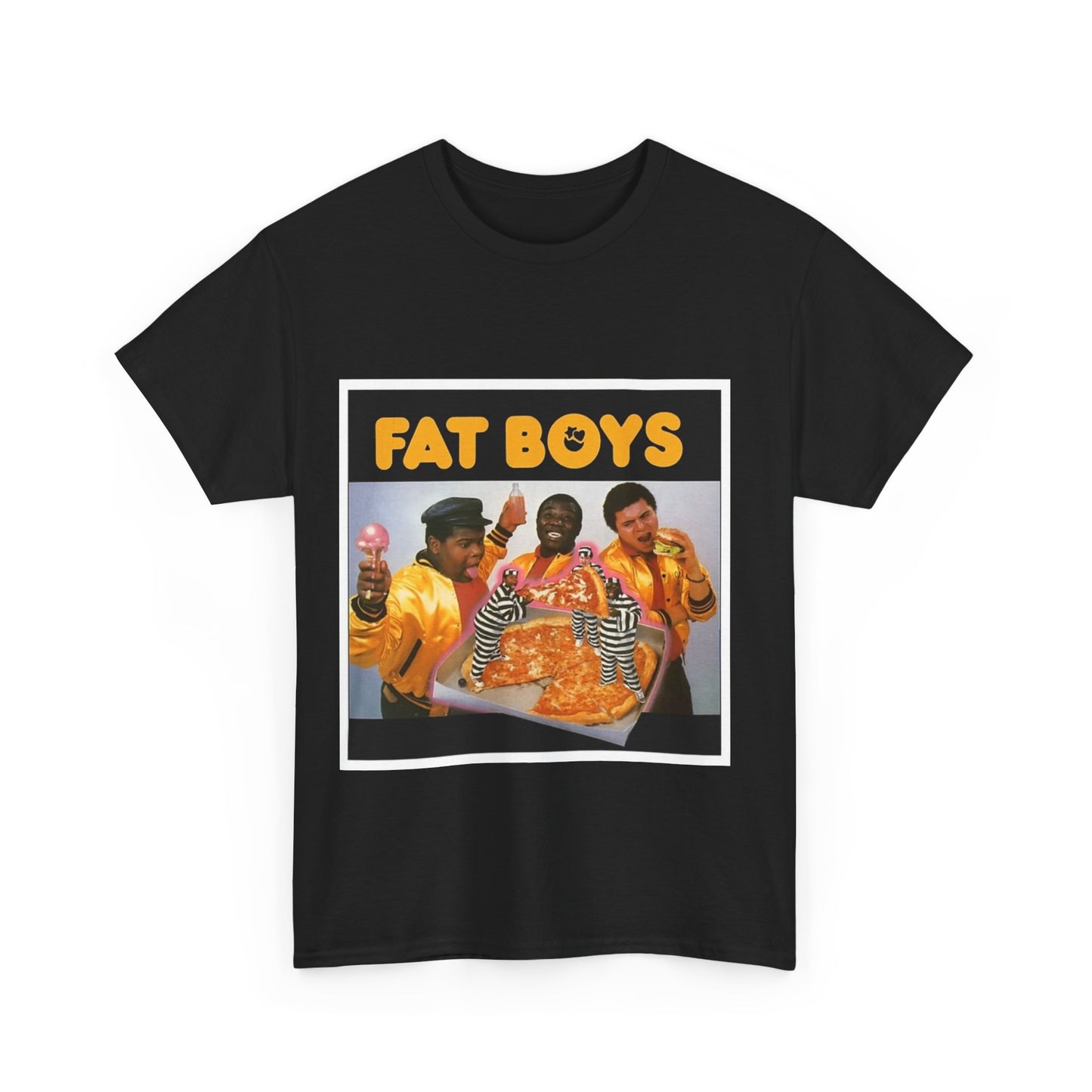 Fat Boys Retro Album Cover Tee — Vintage 80s Hip-Hop Graphic T-Shirt