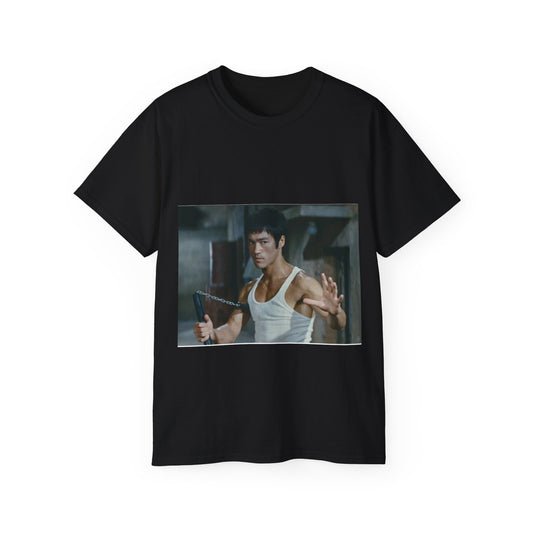Bruce Lee Martial Arts  Unisex Cotton Tee