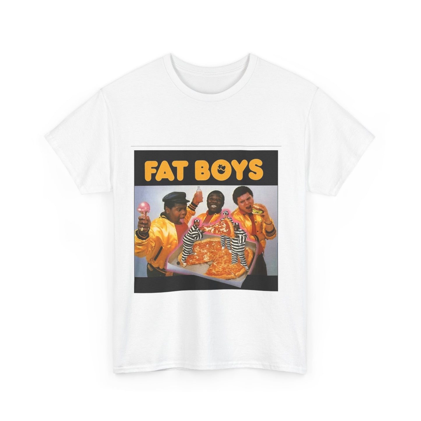 Fat Boys Retro Album Cover Tee — Vintage 80s Hip-Hop Graphic T-Shirt